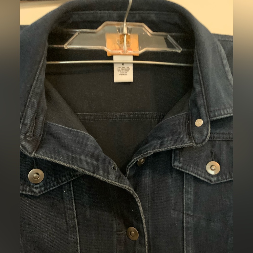 Ruby Rd. Dark Denim Jacket - Picture 2 of 5